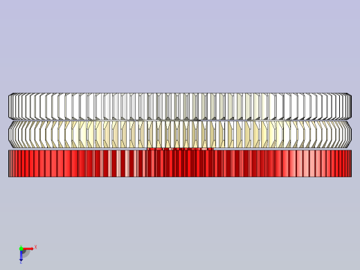 带外啮合正齿轮的行星齿轮俯视缩略图