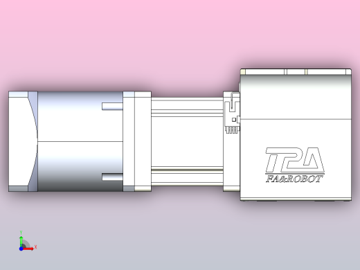 带式直线轴半闭式TPA-ONB-100-232-L1550-DR-J90-N3前视缩略图