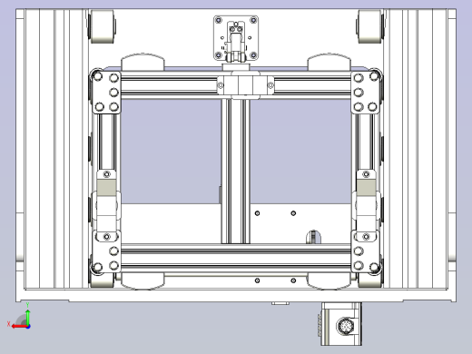 一款发动机载具3D模型后视缩略图