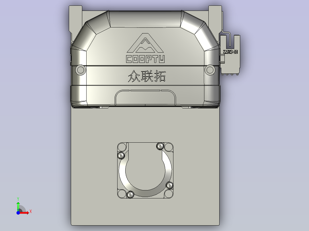 CZXDTGS12-BM-100W伺服电机-400前视图