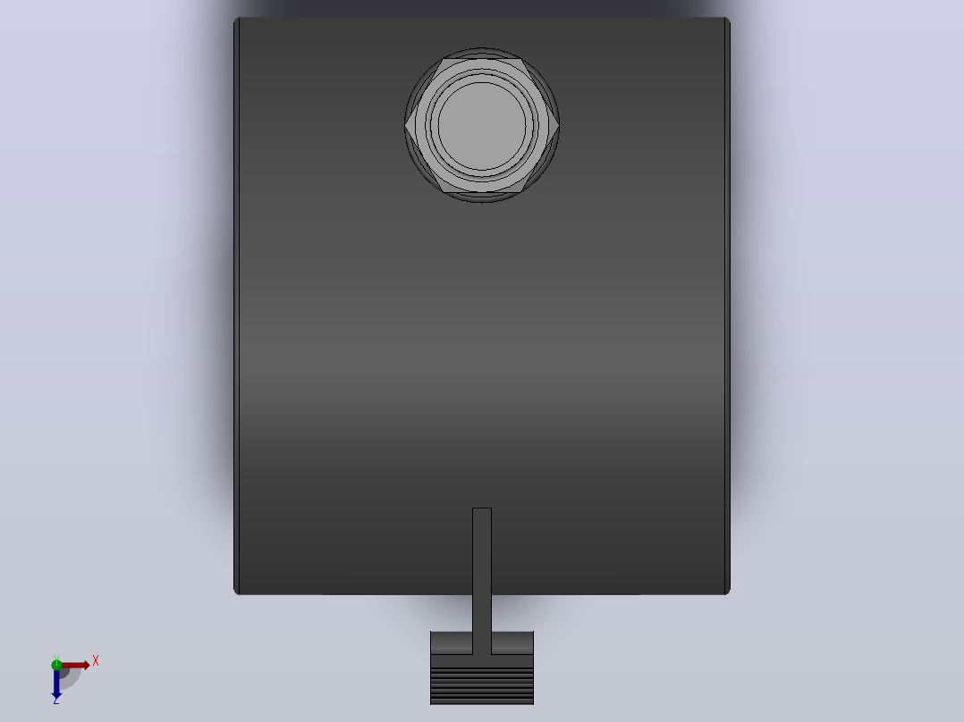 P21-03B-60-105B家具轮[P21-03B-50-105B]俯视图