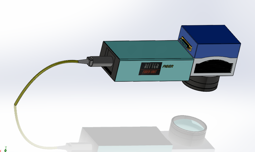 用于标记的激光头