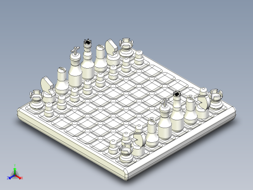 棋盘 (16)正等轴测缩略图