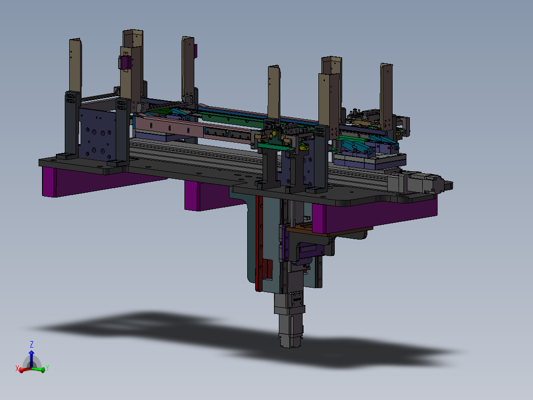 tray盘或料盘上下料机构sw18