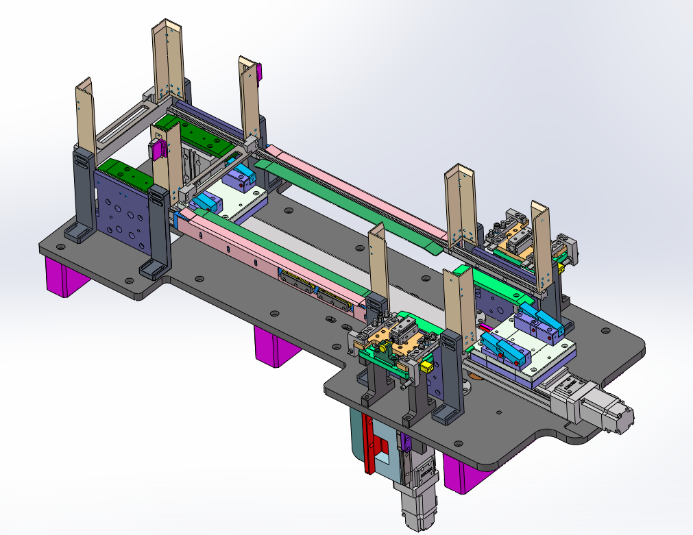 tray盘或料盘上下料机构sw18