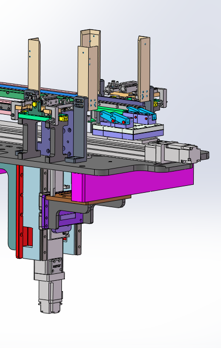 tray盘或料盘上下料机构sw18