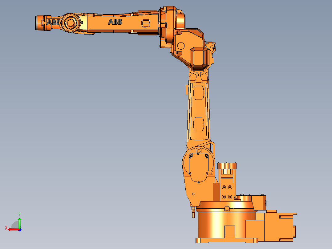 ABB  IRB 1520后视图