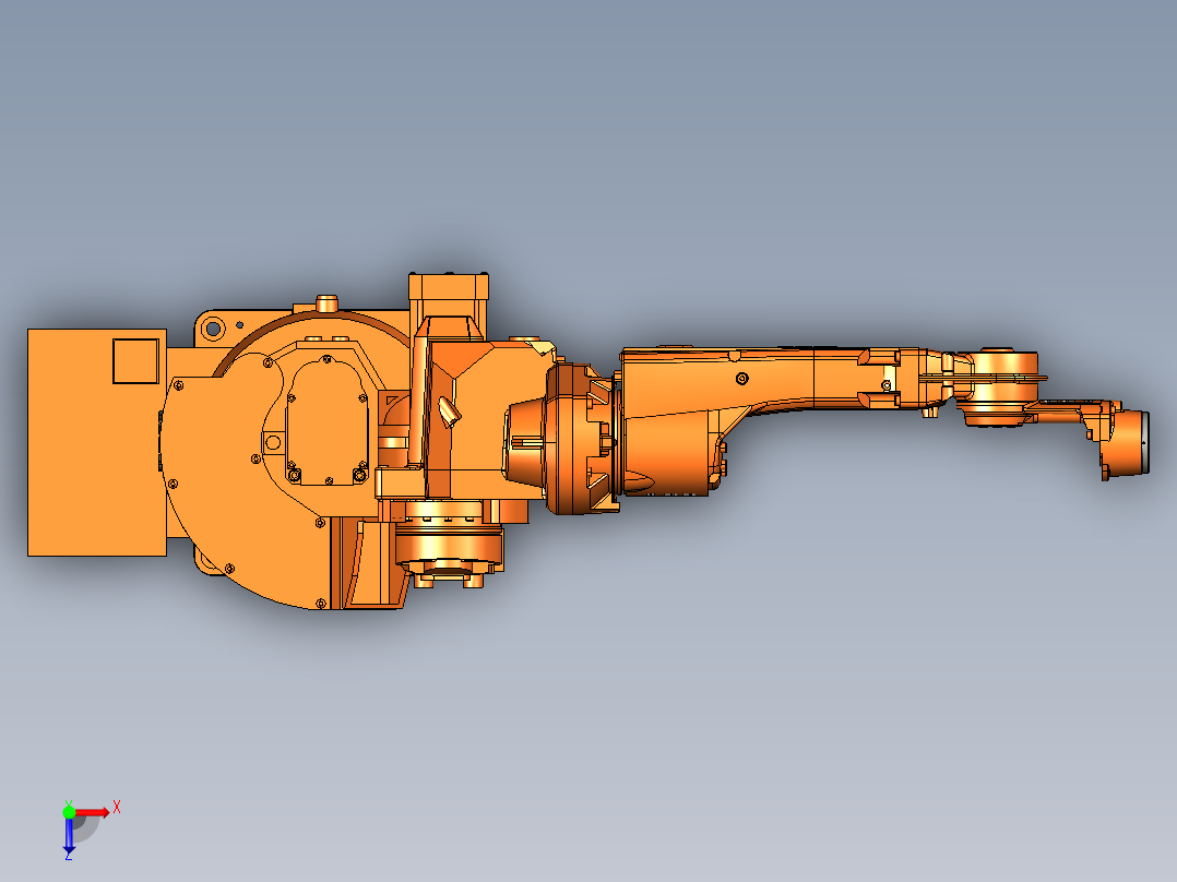 ABB  IRB 1520俯视图