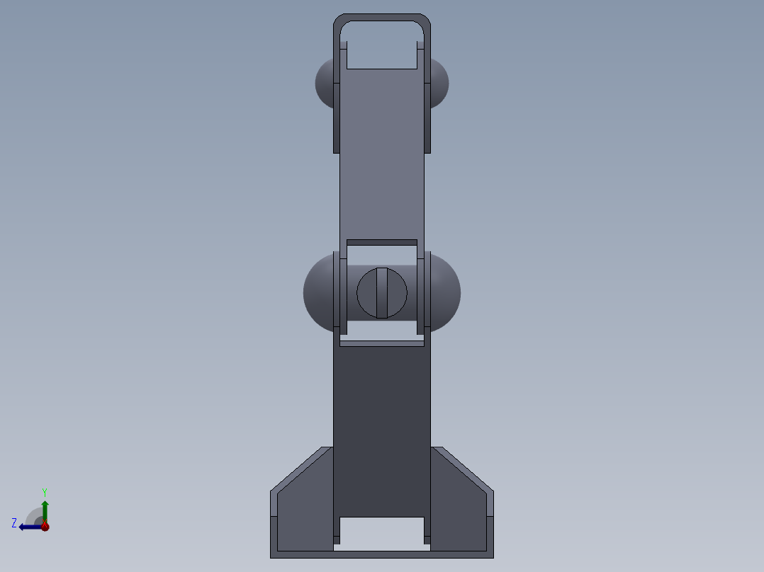车辆起重器右视图