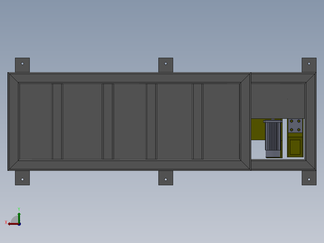 F926 40型伺服弯管机后视图