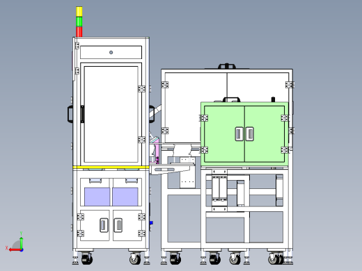 整机组装机设备后视缩略图