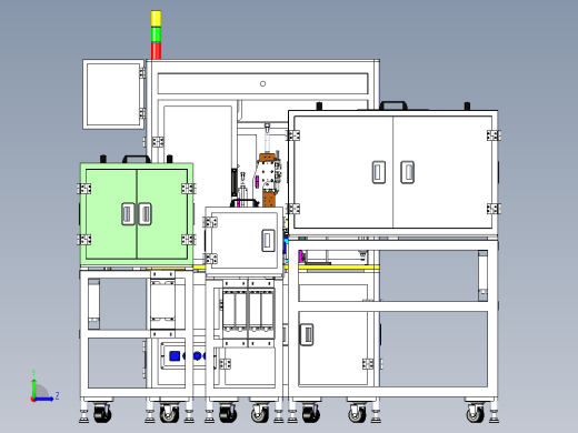 整机组装机设备左视缩略图