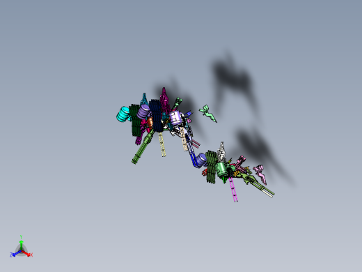 机动战士高达AC三动作模型