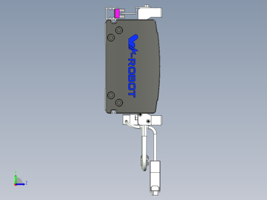 威洛博VL系列3d模型模组VL14S1Y-S600左视缩略图