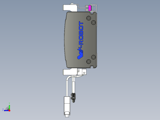 威洛博VL系列3d模型模组VL14S1Y-S600右视缩略图