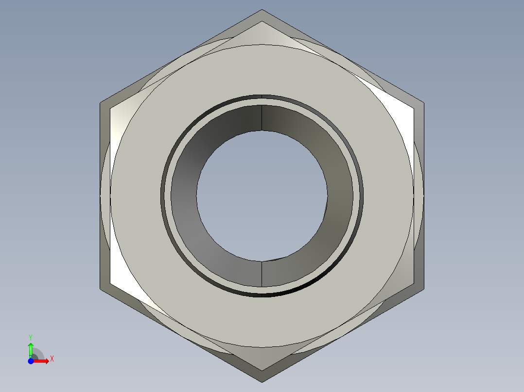 卡套式工业通用硬管接头10-6_fbu-s前视图