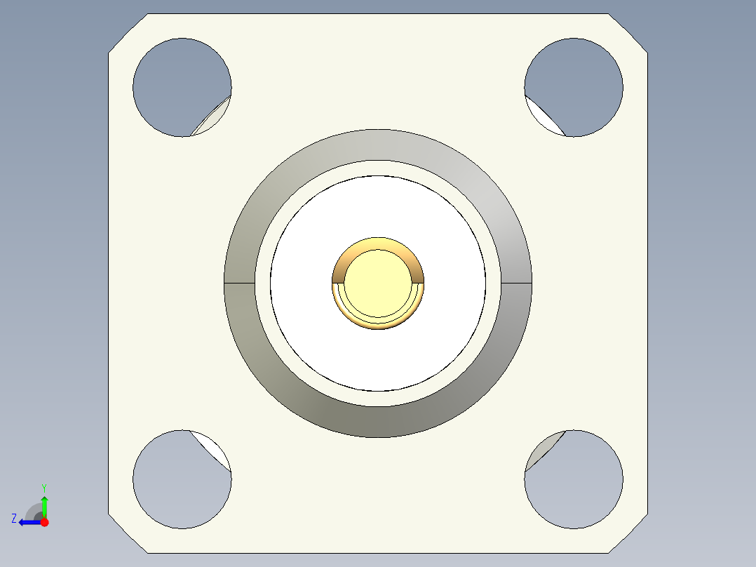 SMA接口52右视图