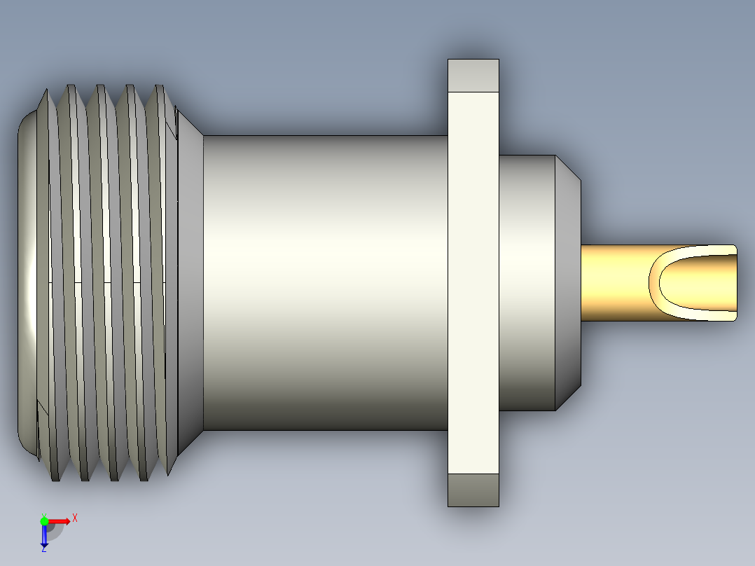 SMA接口52俯视图
