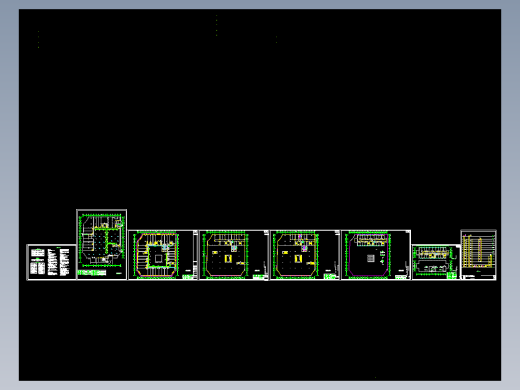 某时代广场综合楼通风排烟设计图