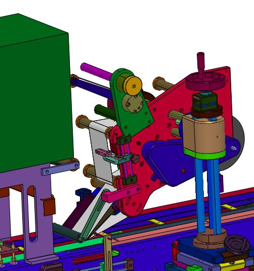 物流实时在线二维码贴标线
