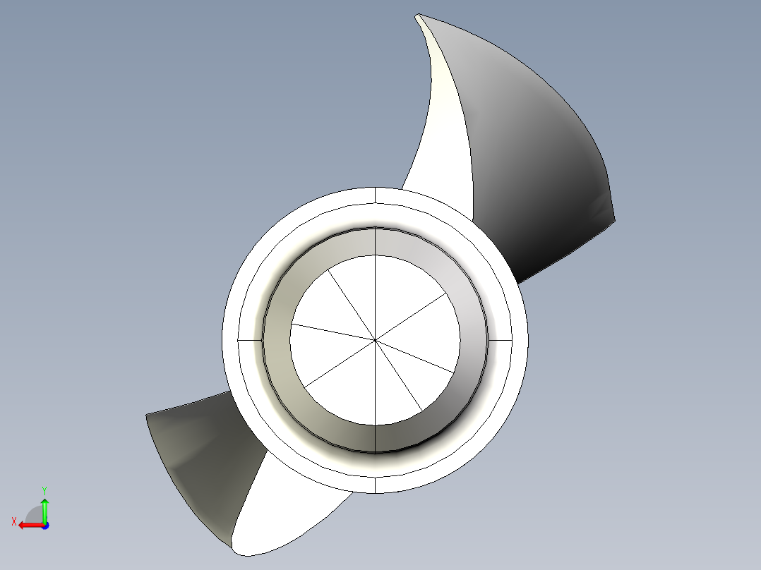 blade-叶片后视图