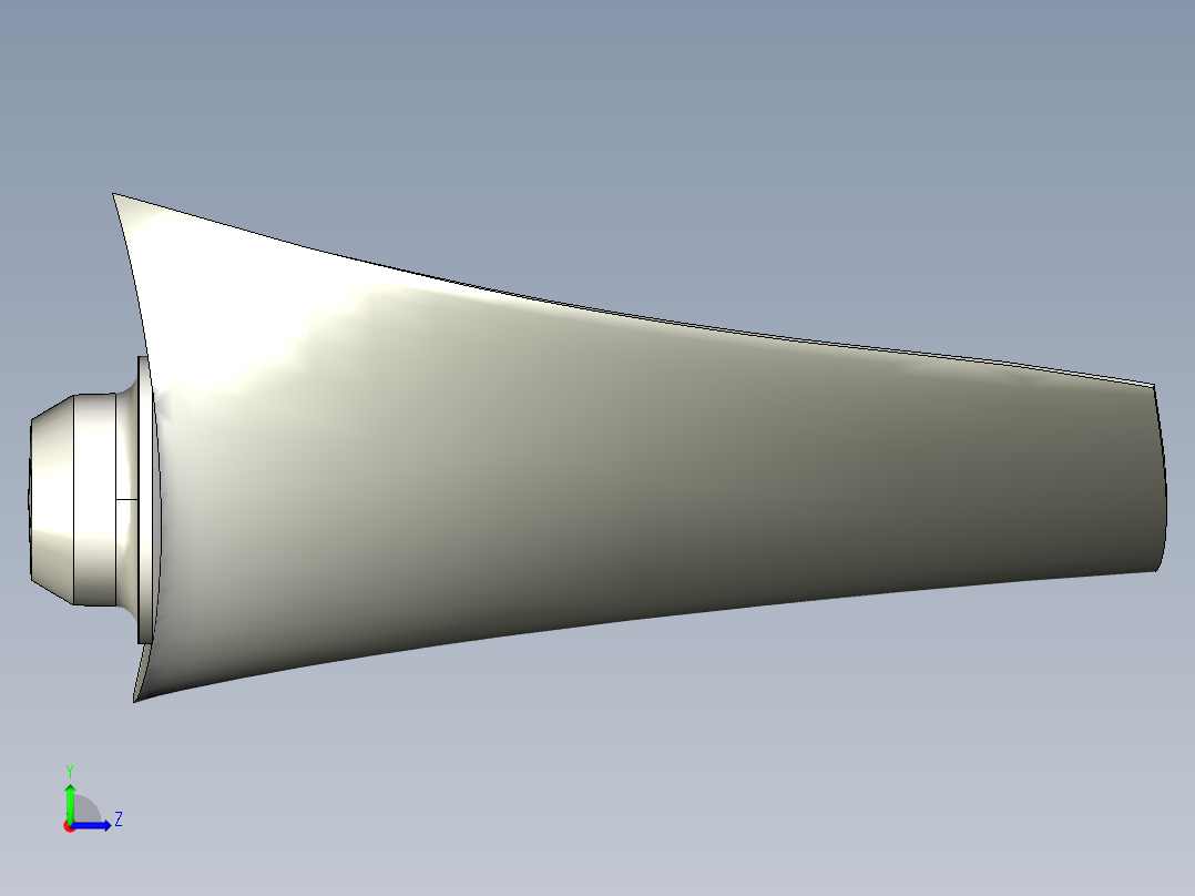 blade-叶片左视图