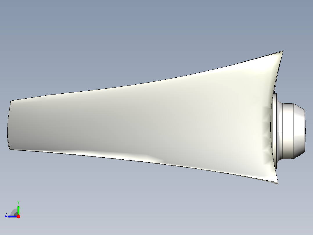 blade-叶片右视图