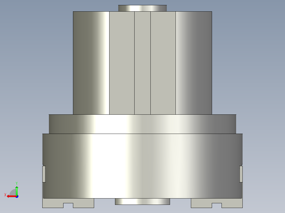 普通气爪PH02-25A后视图