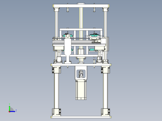 料盘下料机构左视缩略图