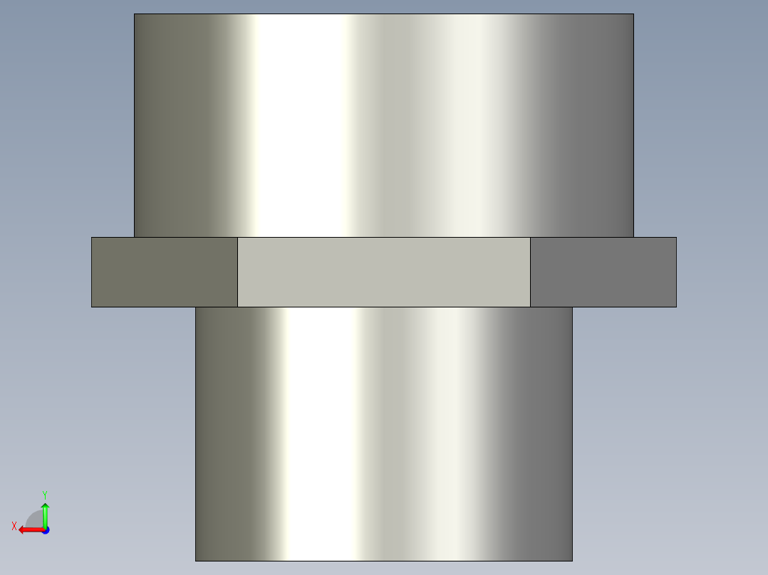 船舶管路系统SeaCor_PVC-SS_SPIGxFPT_37J178012_1.25in后视图
