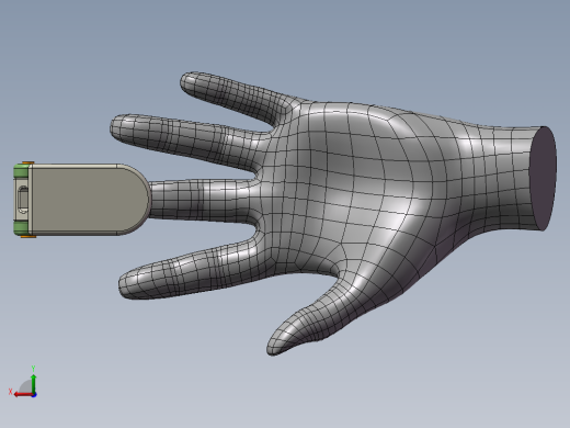 血氧仪脉搏仪手指夹式后视缩略图