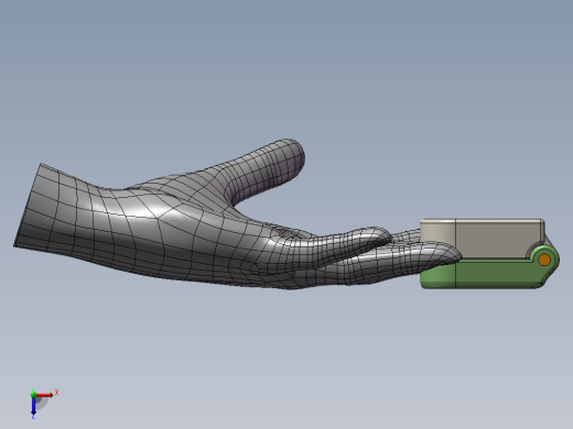 血氧仪脉搏仪手指夹式俯视缩略图