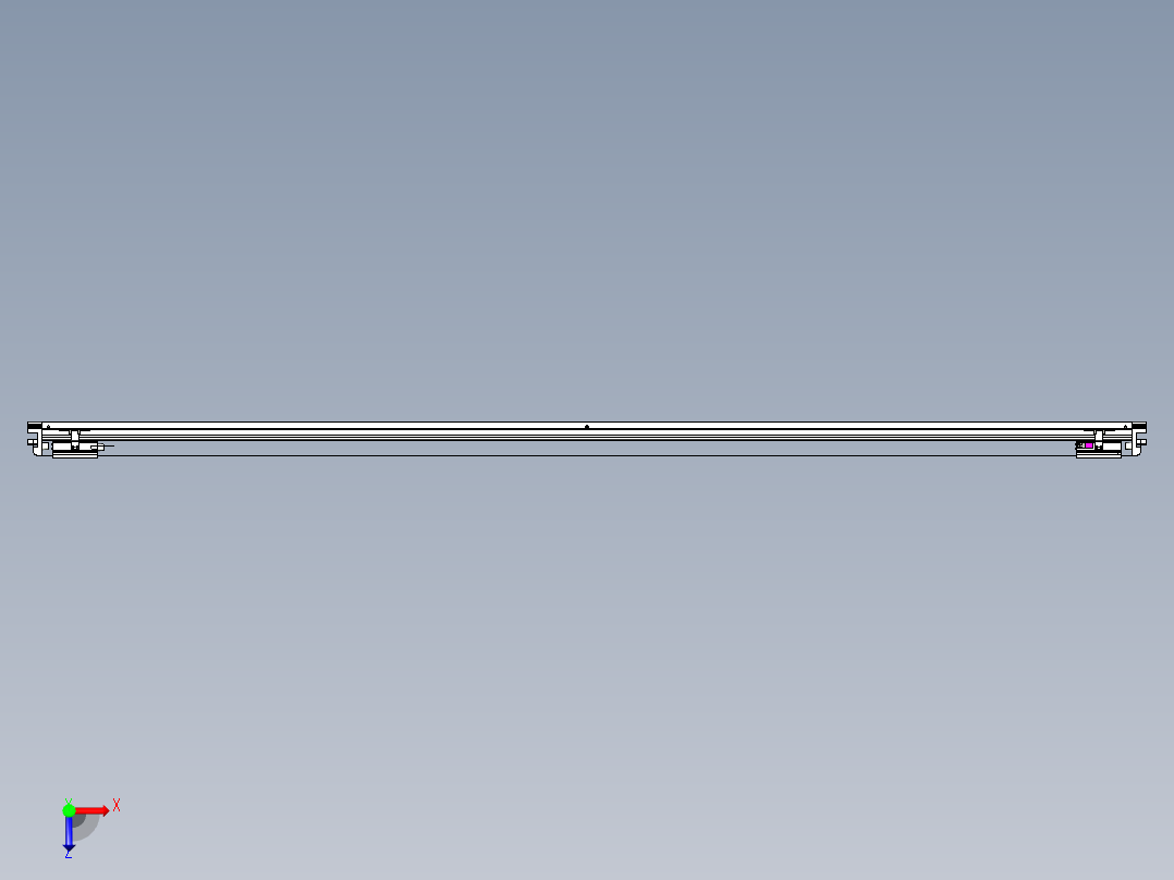 威洛博VL系列3d模型模组2VL17E1Y-S2350俯视图