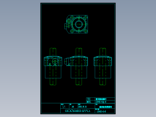 KOSMEKLC0402-Cx-D多系列多零件图纸模型多系列多零件图纸模型