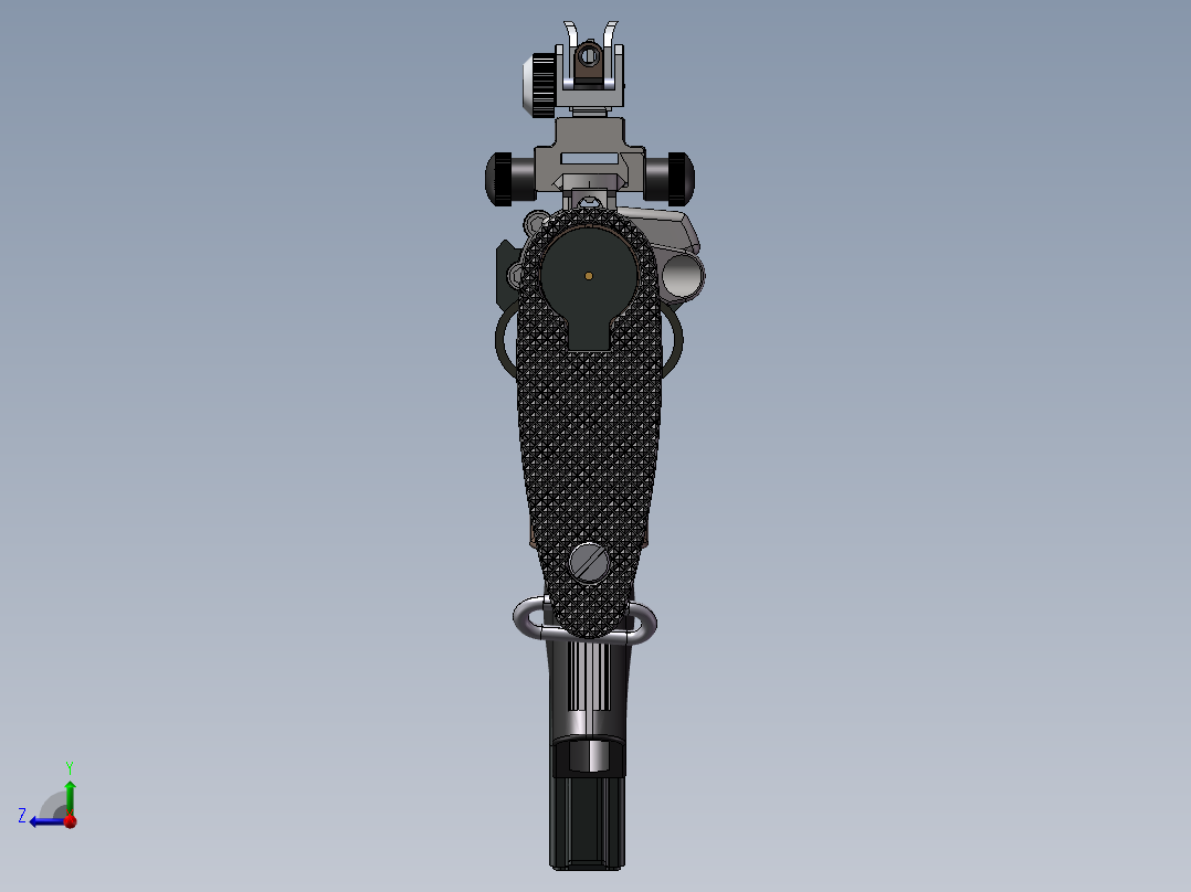 自动采样机械臂sw21可编辑右视图