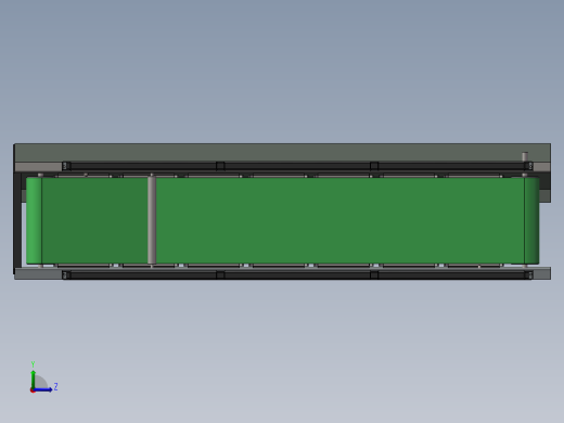 3m皮带挡板输送带sw18可编辑左视缩略图