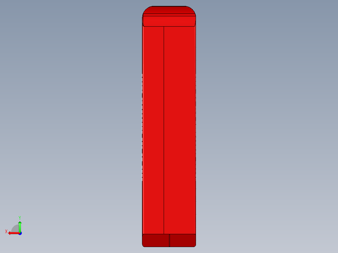 LNG运输船(6000立方米储气量)后视图