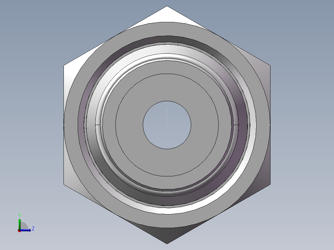 直通变径接头、2D-30-52左视图