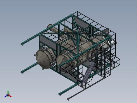 洗涤器正等轴测缩略图