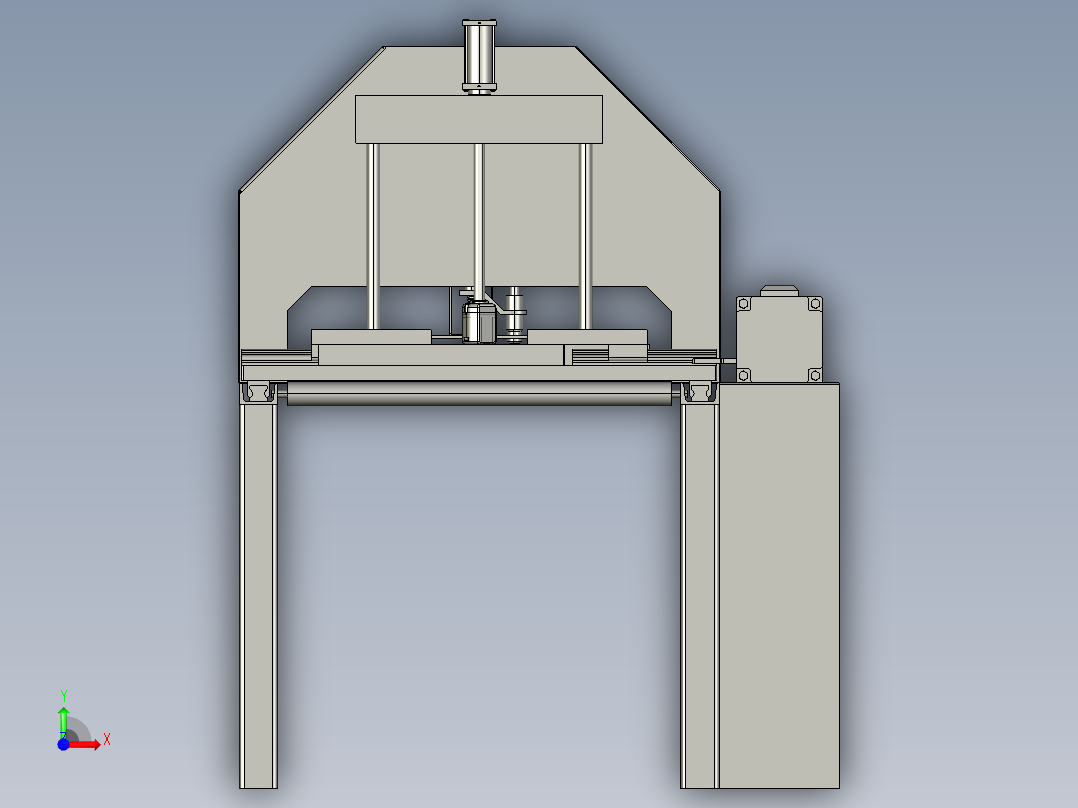 B3003514-立式砂磨机前视图