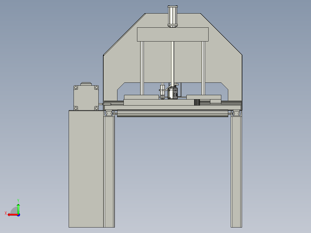 B3003514-立式砂磨机后视图