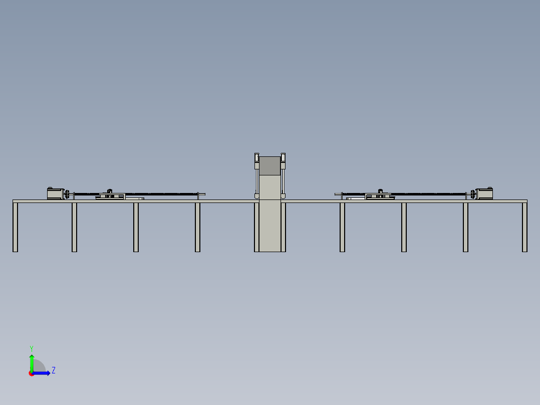 B3003514-立式砂磨机左视图