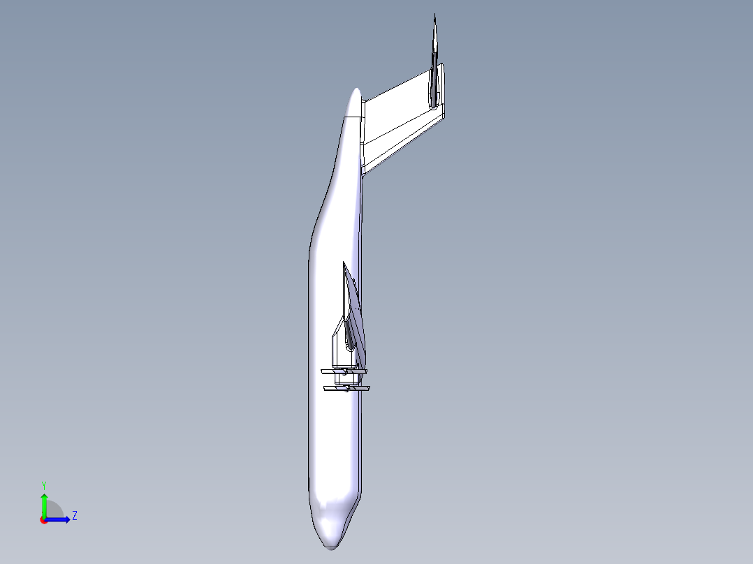 A3004087-运输机左视图