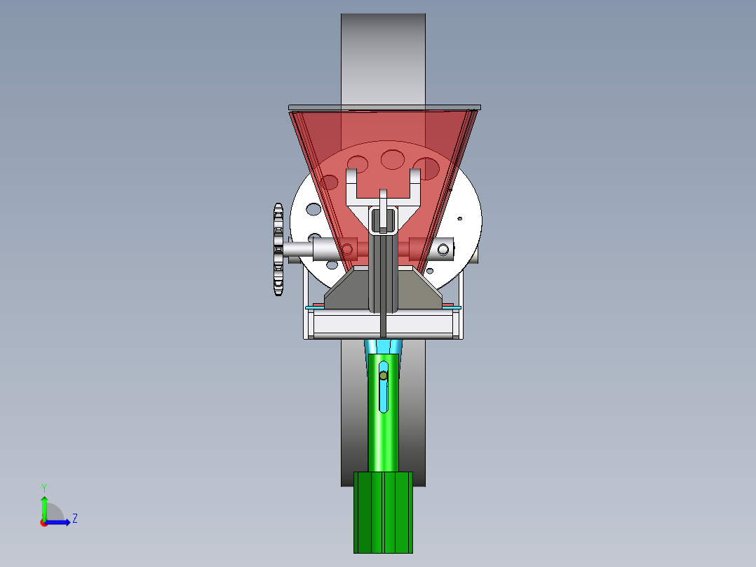 A3003631-播种机左视图