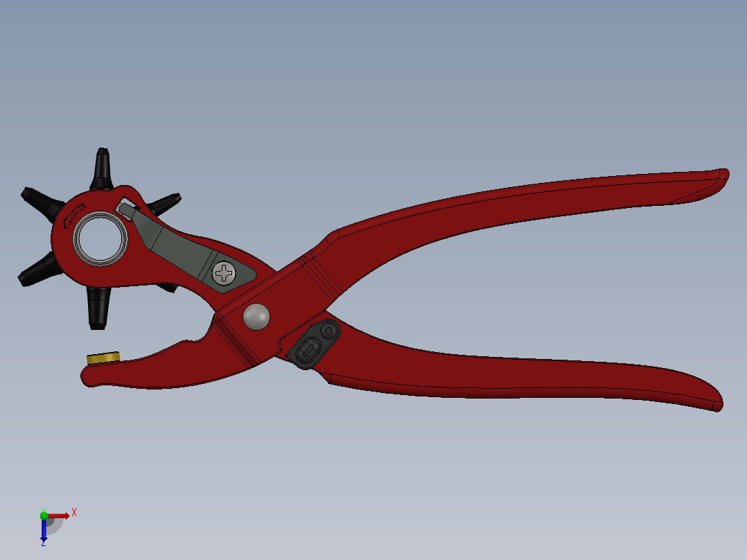 钳子、手钳子(33)俯视图