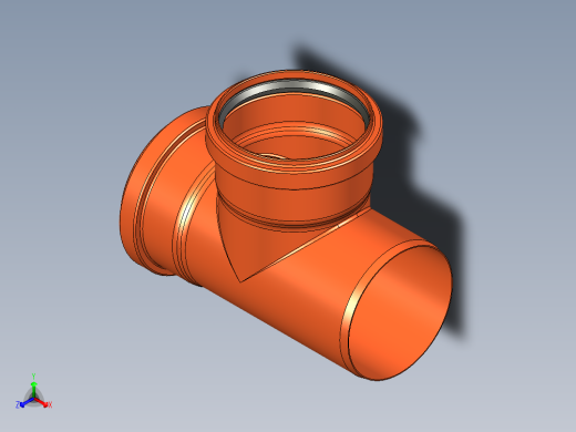 B3004461-160毫米 PVC 管件 分叉管