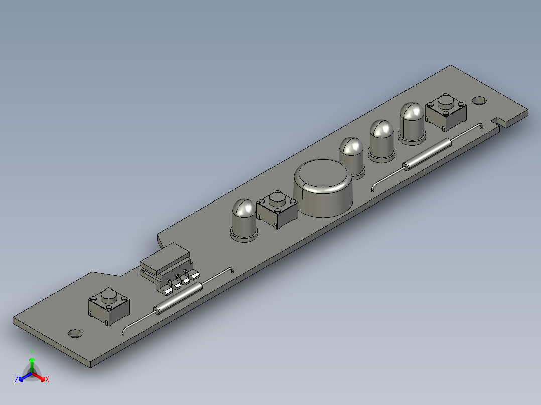 电子板正等轴测图