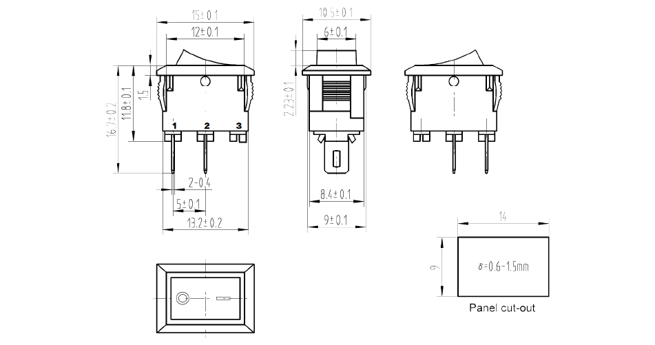 开关盒（5mm_15mm）