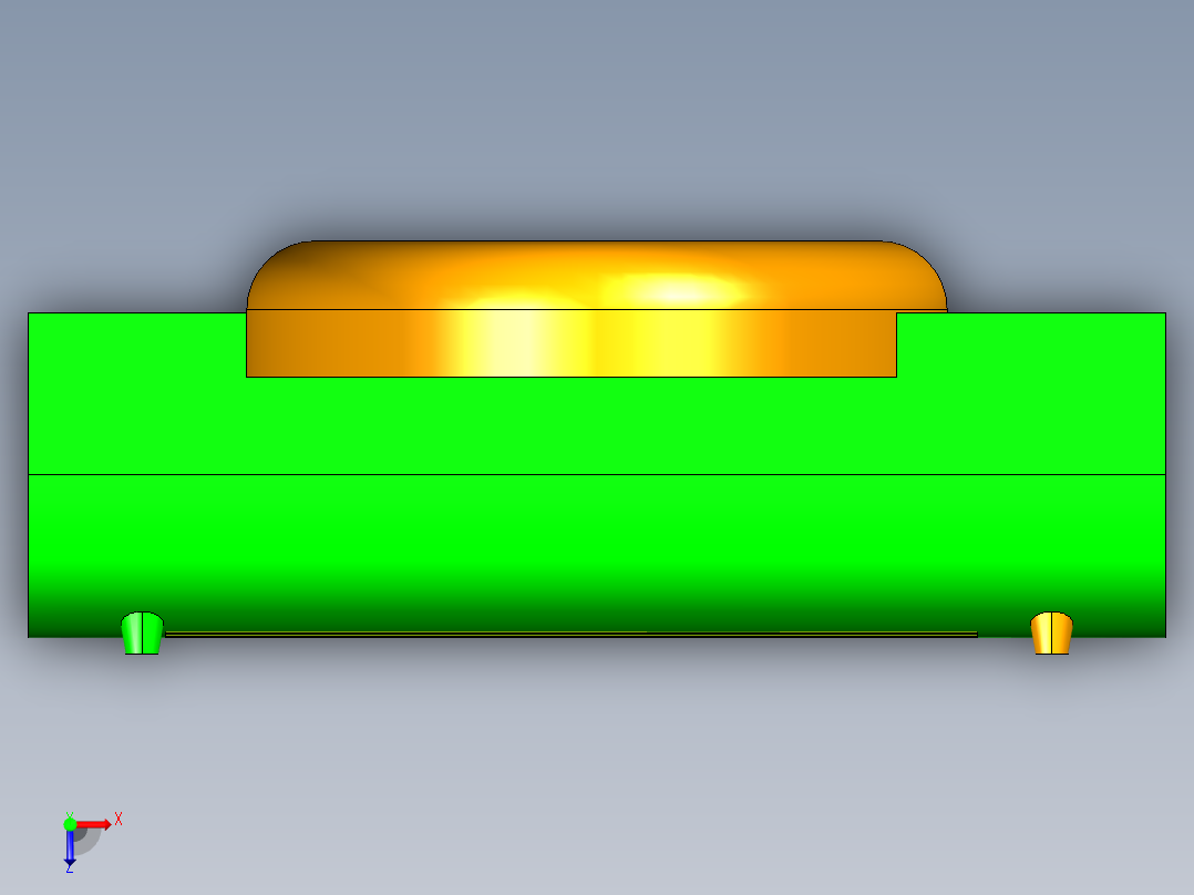 梨牌肥皂俯视图