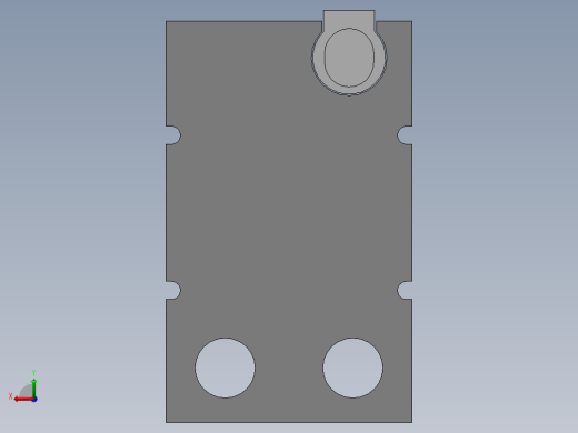 小型自由安装型气缸 SMC CDUJB10-10D后视缩略图